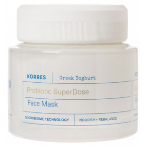 Korres Yaourt Grec Masque Visage Super-Dose de Probiotiques - 100 ml