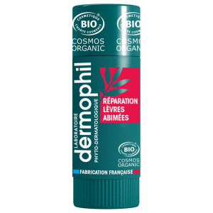 Dermophil Indien Réparation Lèvres Abîmées Bio Stick - 4 g