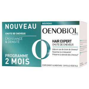 Oenobiol Hair Expert Chute de Cheveux - Lot de 2 x 60 Capsules