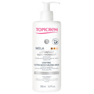 Topicrem MELA Lait Unifiant Ultra-Hydratant - 500 ml