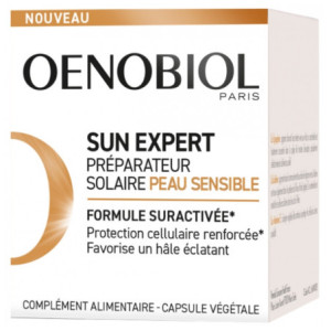 Oenobiol Sun Expert Préparateur Solaire Peau Sensible - 30 Capsules