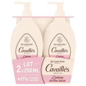 Cavaillès Soin Lavant Intime Extra-Doux - Lot de 2 x 250 ml