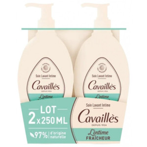 Cavaillès Soin Lavant Intime Fraîcheur - Lot de 2 x 250 ml