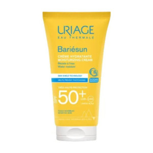 Uriage BARIÉSUN - Crème Solaire Hydratante SPF50+ - Visage - Peaux Sensibles - 50ml