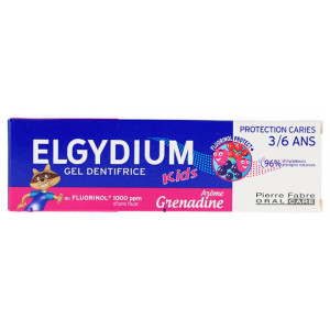 Elgydium Kids Gel Dentifrice Protection Caries 3/6 Ans - 50 ml