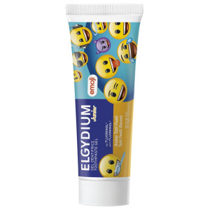 Elgydium Gel Dentifrice Junior 7 à 12 Ans Emoji Arôme Tutti Frutti - 50 ml