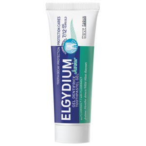 Elgydium Gel Dentifrice Junior Protection Caries 7 à 12 Ans Menthe Douce - 50 ml