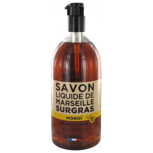 MKL Green Nature Savon Liquide de Marseille Huile d'Argan Huile de Monoï - 1 L