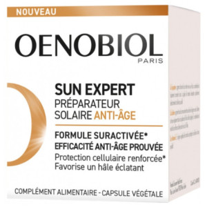 Oenobiol Sun Expert Préparateur Solaire Anti-Âge - 30 Capsules