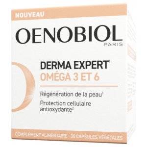 Oenobiol Derma Expert Oméga 3 et 6 - 30 Capsules