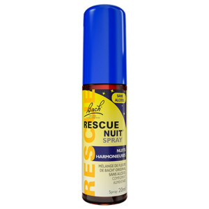 Fleurs de Bach Rescue Nuit Spray sans alcool