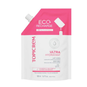 Topicrem ULTRA-HYDRATANT - Eco-Recharge Lait Corps -  500ml