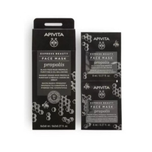 Apivita - Masque Visage Propolis - Purifiant - 2x8ml