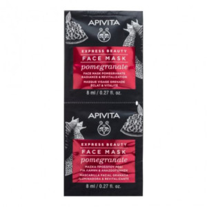 Apivita express beauty masque visage à la grenade - 2x8ml