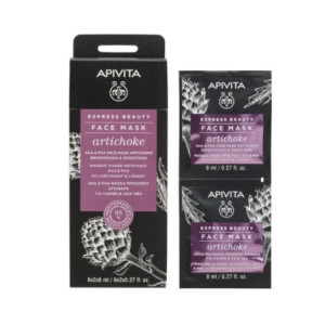 APIVITA EXPRESS BEAUTY Masque Eclaircissant & Lissant - 2x8ml