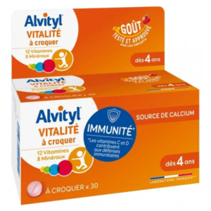 Alvityl Vitalité - 30 Comprimés à Croquer