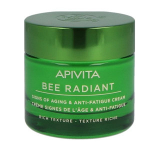 Apivita Bee Radiant Pivoine Crème Riche - 50ml
