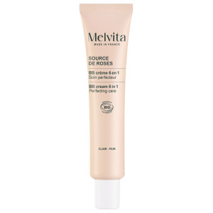 Melvita Source de Roses BB Crème 6 en 1 Teinte : Clair - 40 ml