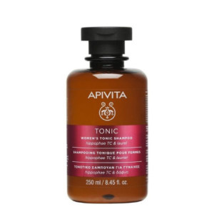 Apivita Shampooing Tonique pour Femmes - Hippophae TC & Laurier - 250 ml
