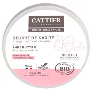 Cattier Beurre de Karité 100% Bio - 20 g