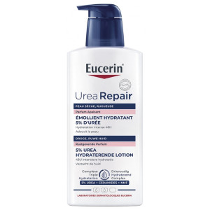Eucerin UreaRepair PLUS Émollient 5% d'Urée Parfum Apaisant - 400 ml