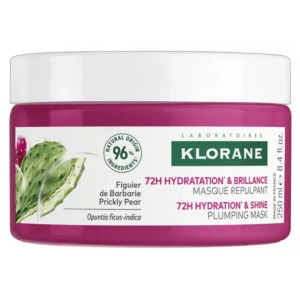 Klorane Hydratation & Brillance - Masque Repulpant au Figuier de Barbarie - 250 ml