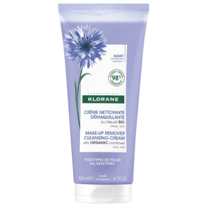 Klorane Crème Nettoyante Démaquillante au Bleuet Bio - 200ml