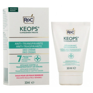 RoC Keops Déodorant Crème Anti-Transpirante - 30 ml