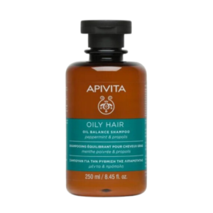 APIVITA OILY HAIR Shampoing Équilibrant pour Cheveux Gras - 250ml