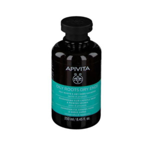 Apivita Shampooing Cheveux Gras Pointe Sèche - 250ml