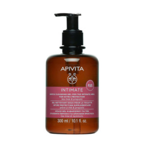 Apivita Gel Nettoyant Doux pour la Toilette Intime - Arbre à Thé & Propolis - 300 ml