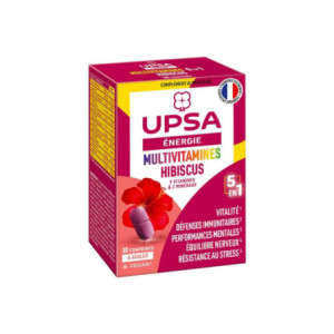 UPSA Multivitamines Hibiscus 5 en 1 - 30 comprimés