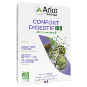 Arkopharma Arkofluides Confort Digestif Bio - 20 Ampoules