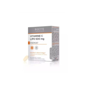 Biocyte Vitamine C Lipo 500 mg - 28 comprimés à croquer