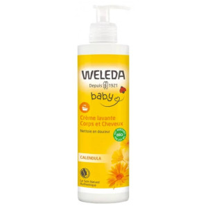 Weleda BÉBÉ - Crème Lavante Calendula Bio - 400ml