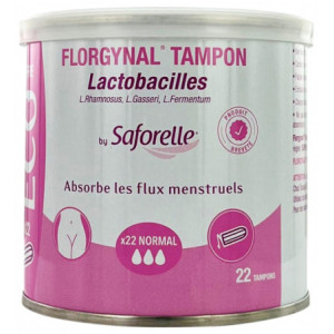 Saforelle Florgynal Tampon - 22 unités