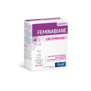 Pileje Feminabiane CBU D-mannose+ sachets - 10 sachtes 