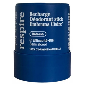 Respire Déodorant Stick Embruns Cèdre Recharge - 50 g