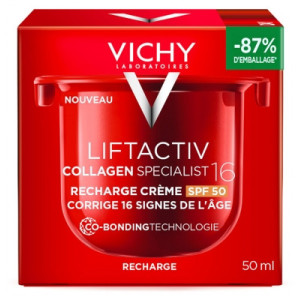 Vichy LiftActiv Collagen Specialist 16 SPF50 Recharge - 50 ml