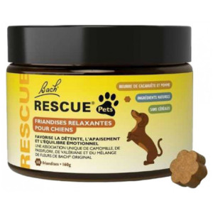 Rescue Bach Pets Friandises Relaxantes pour Chiens - 60 Friandises