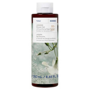 Korres Gel Douche Jasmin à l'Extrait de Sauge Purifiante - 250 ml