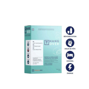 Hedonist Labs Hang-Over Citron-Gingembre - 20 comprimés