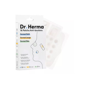  Dr.Herma Patchs Anti-Boutons Mixtes - x16