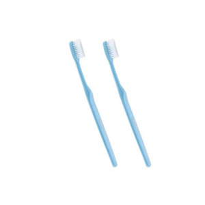 Inava Brosse à dents souple 20/100 gencives fragiles et sensibles - Lot de 2