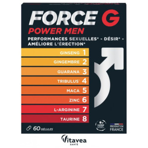 Vitavea Force G Power Men 60 Gélules