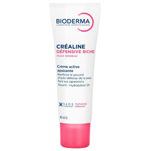 Bioderma Créaline Défensive Riche Crème Active Apaisante - 40 ml