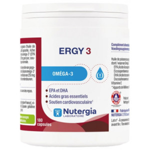 Nutergia Ergy 3 - 180 Capsules