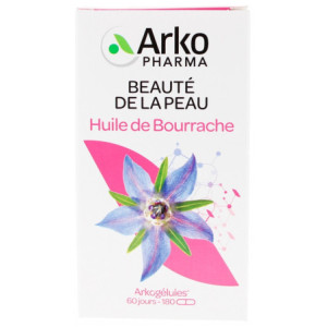 Arkopharma Arkogélules Huile de Bourrache - 180 Capsules