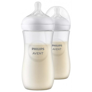 Avent Natural Response 2 Biberons 330 ml 3 Mois et +