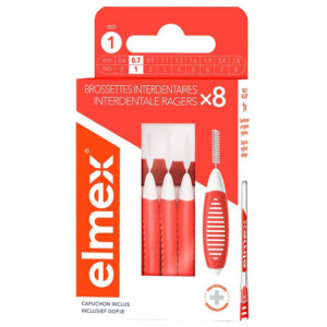 Elmex 8 Brossettes Interdentaires - Taille : 0,7 mm